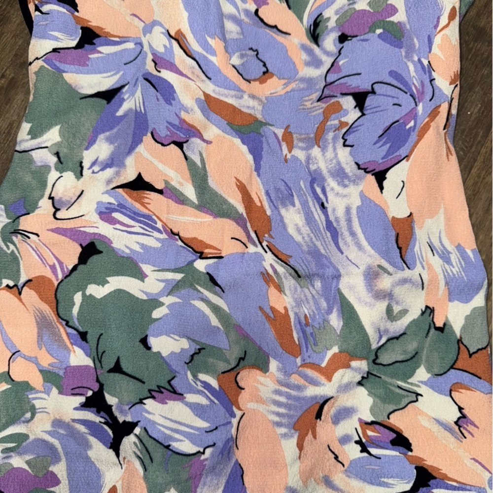 Lulu's Pastel Floral Sleeveless Dress - Picture 4 of 9